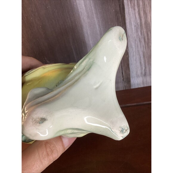 ROYAL COPLEY Bird Planter WREN/SPARROW Sitting On Branch Original Sticker Nice! - Picture 12 of 12